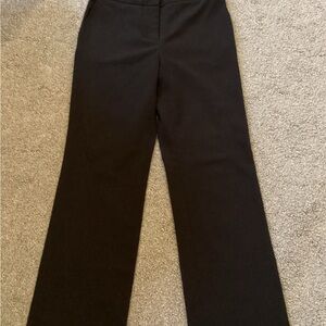 Liz Claiborne Audra Fit Black Wide-Leg Trousers